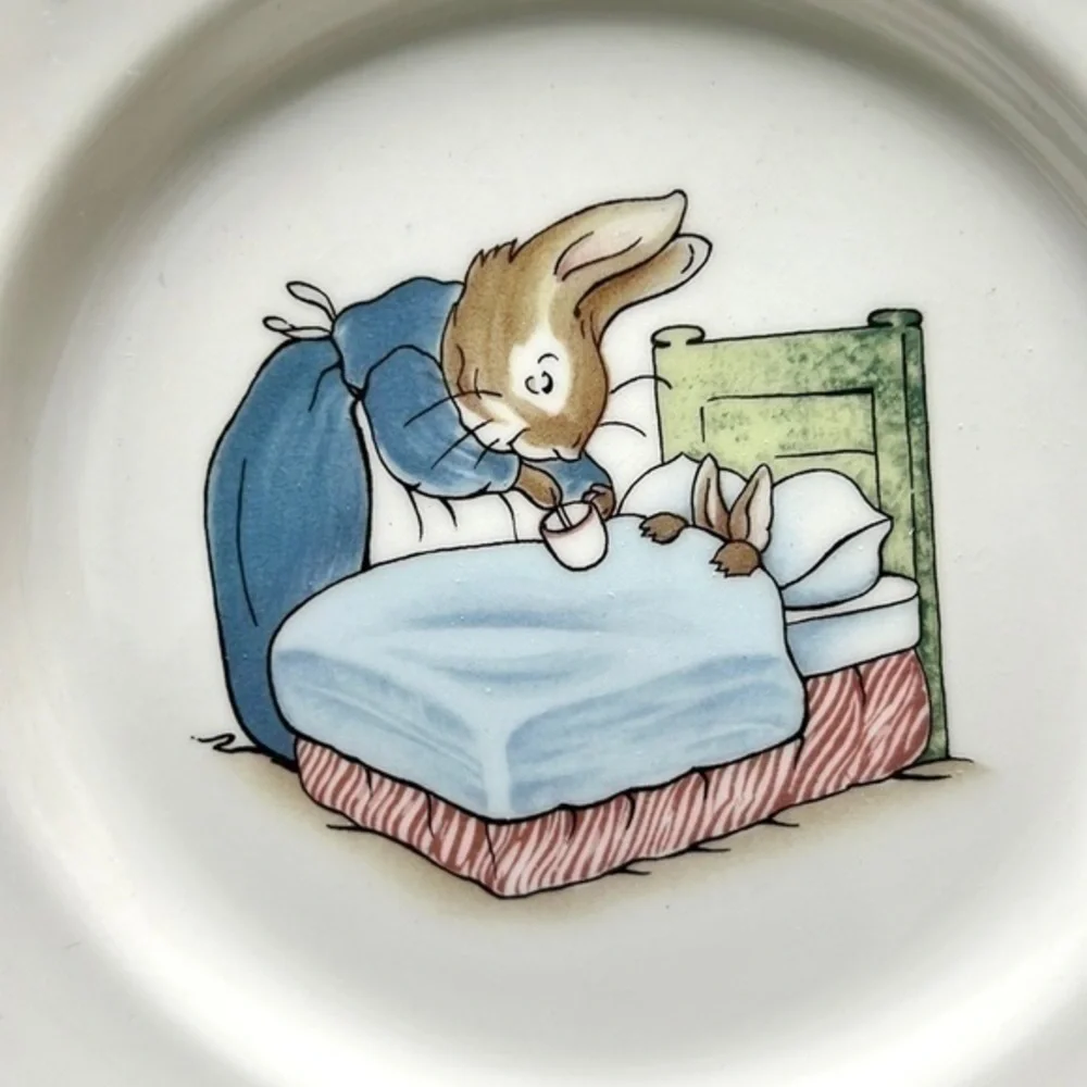 Wedgwood Beatrix Potter Peter Rabbit 7” Plate Number 48 in Original Box